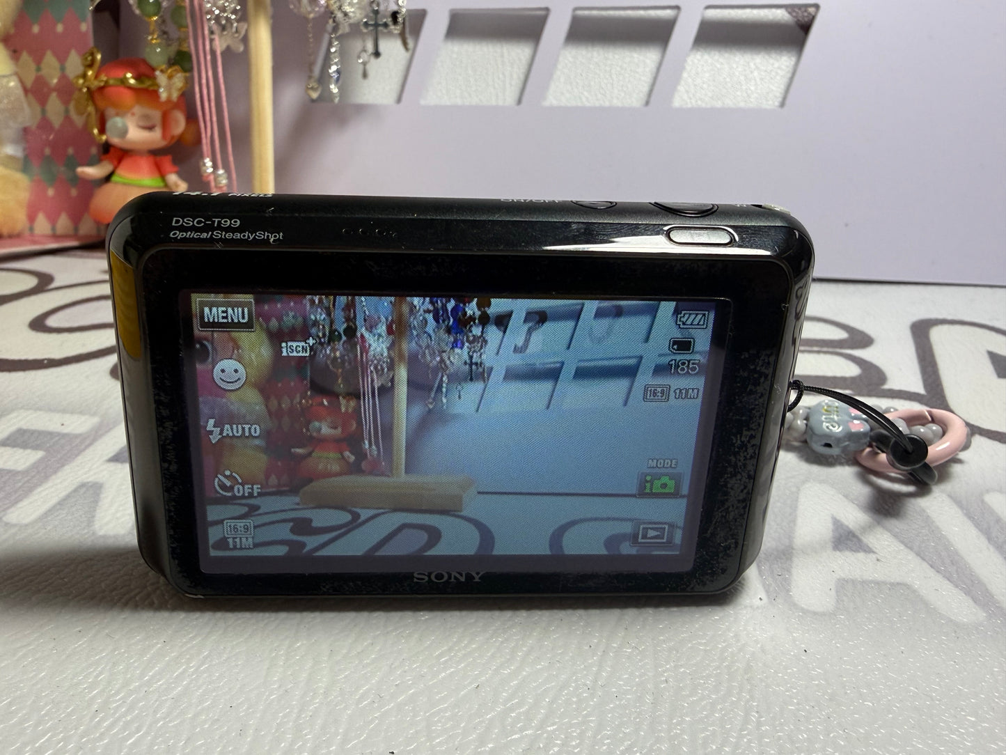 SONY Cyber Shot DSC-T99C 14.1MP Digital Camera