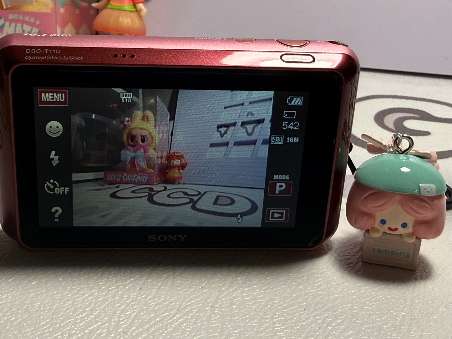 SONY DSC-T110 Digital Camera Cyber Shot （pink）