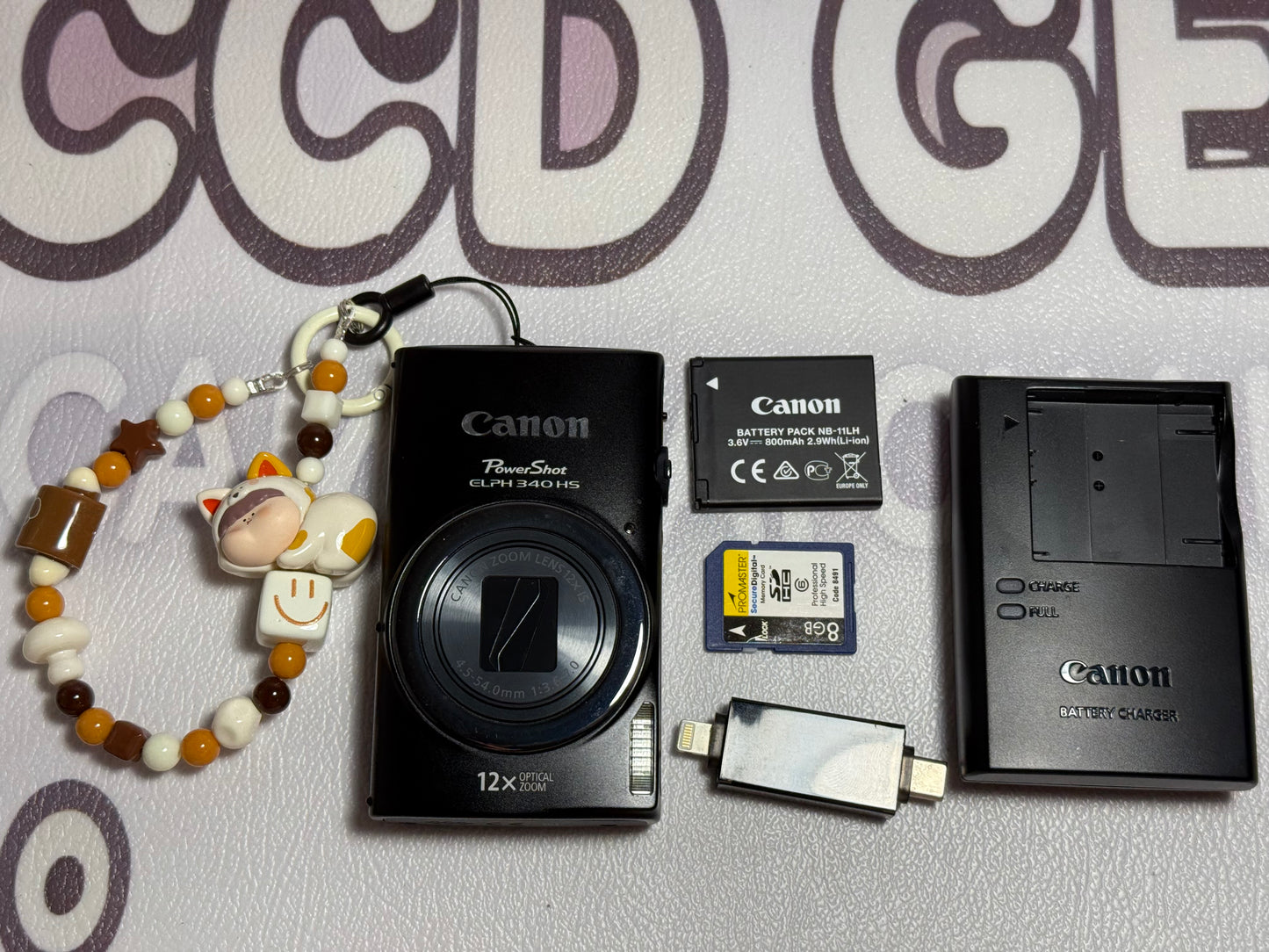Canon PowerShot Digital ELPH 340 HS（IXUS265） IS Camera