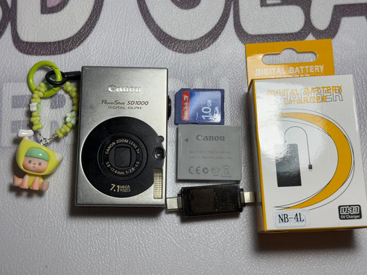Canon PowerShot Digital SD1000 IS （IXUS 70） IS Camera