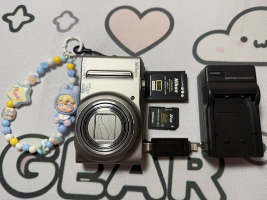 Nikon COOLPIX S9050 12.1 MP Digital Camera 15.5x Optical Zoom
