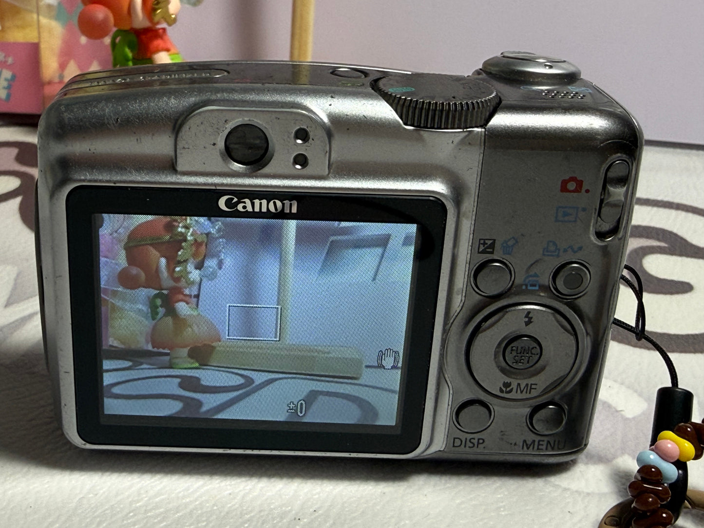 Canon Powershot A720 IS 8.0MP 6X Zoom Digital Camera - Silver