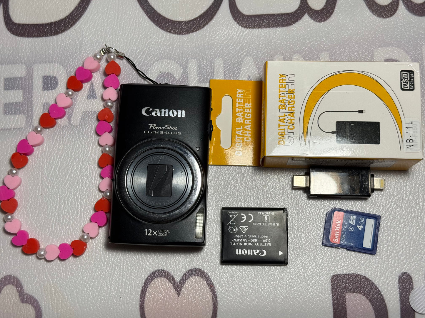 Canon PowerShot Digital ELPH 340 HS（IXUS265） IS Camera