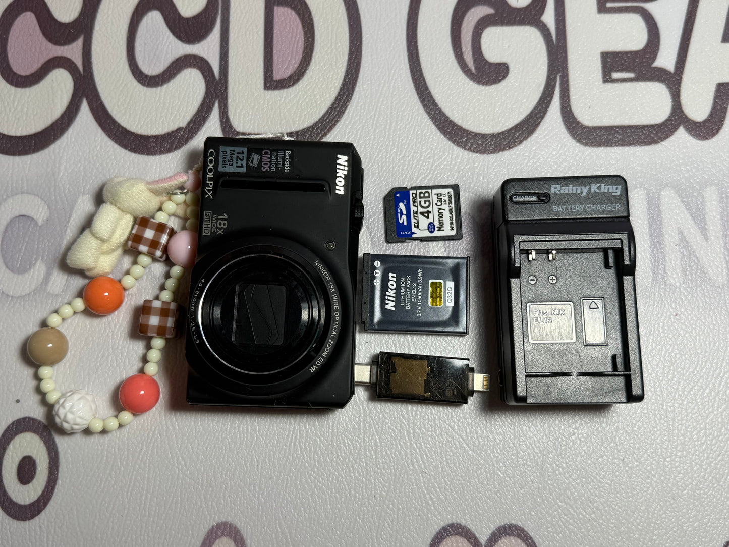 Nikon COOLPIX S9100 Black 12.1MP 18x Optical Zoom Digital Camera