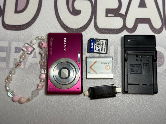 Sony Cyber-shot DSC-W530 Pink Digital Camera 16.1 MP 8x Optical Zoom