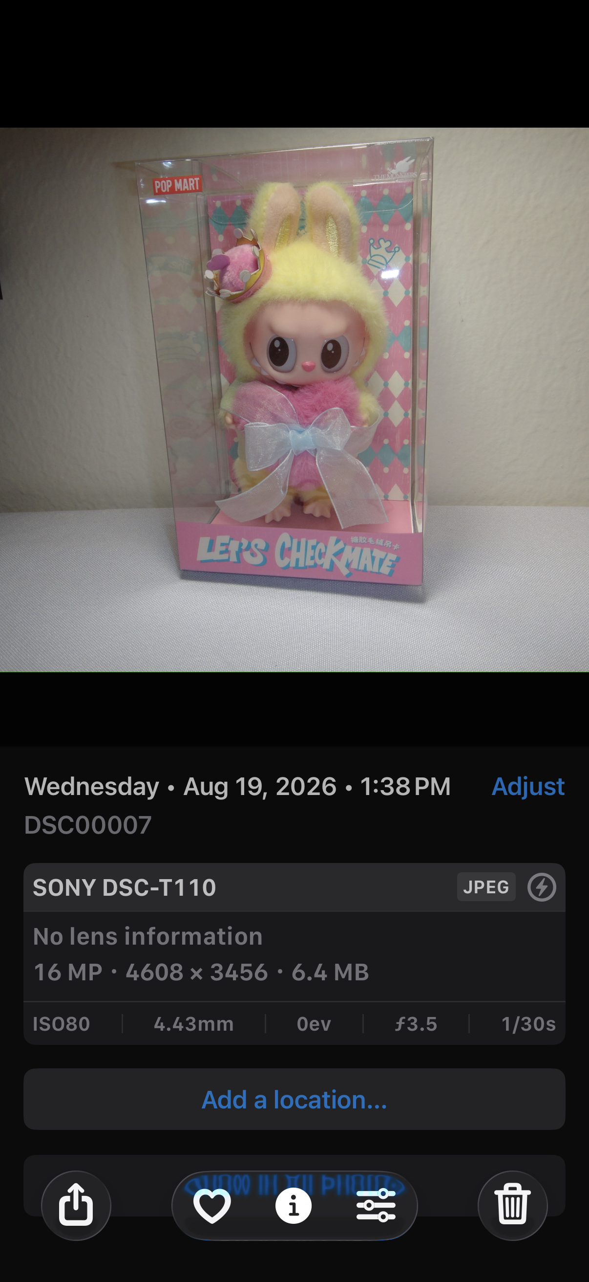 SONY DSC-T110 Digital Camera Cyber Shot