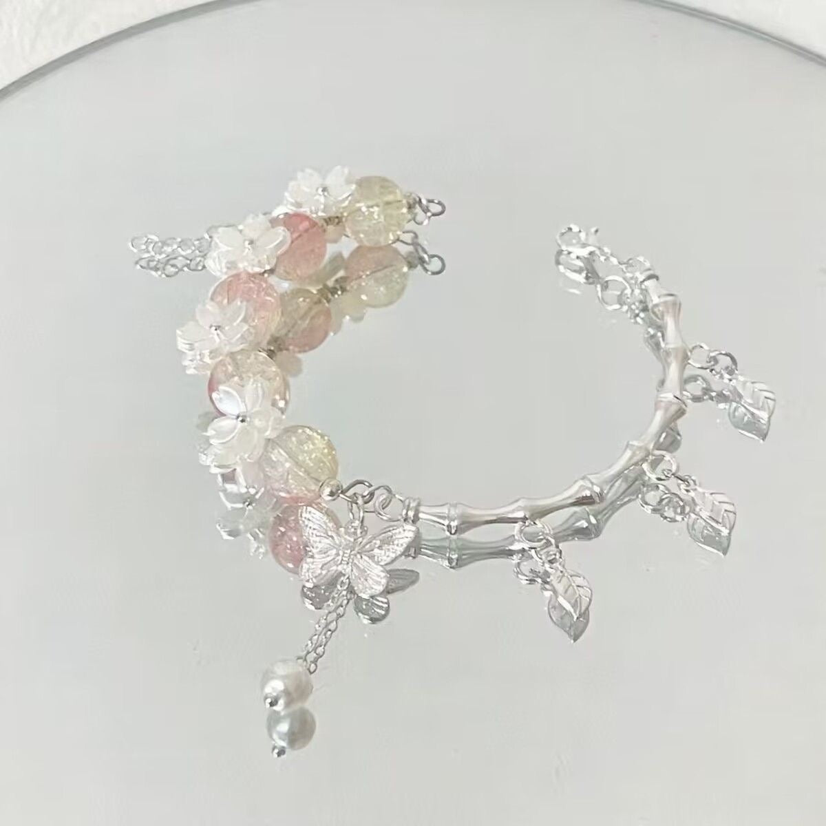 Celestial Garden Bracelet Set – 4 Dreamy Crystal & Sterling Silver Designs