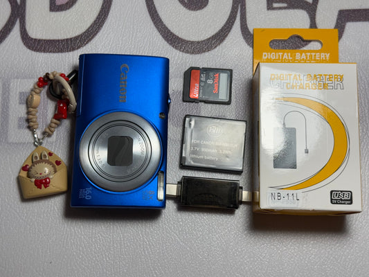 Canon PowerShot A4000 IS HD 16.0MP Digital Camera - Blue