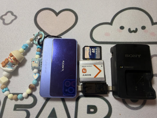 SONY DSC-T110 Digital Camera Cyber Shot （Iris Purple ）