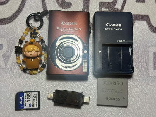 Canon PowerShot Digital SD 1000 IS （IXUS80） IS Camera