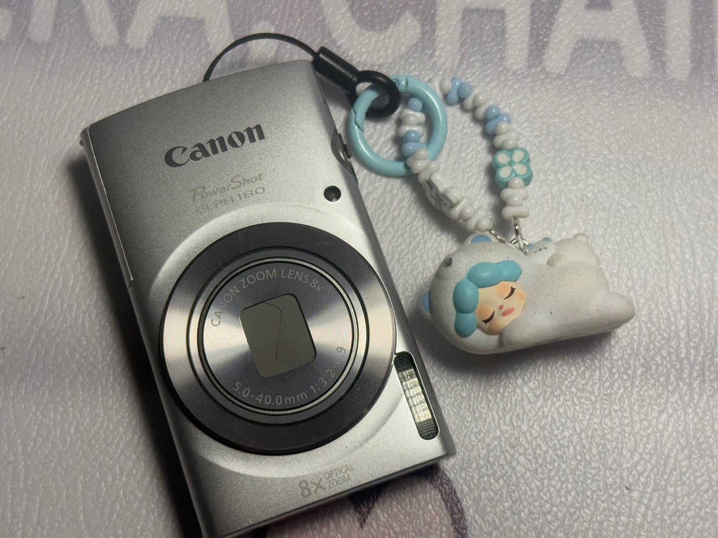 Canon PowerShot ELPH 180 20 MP 8x Zoom Digital Camera Silver