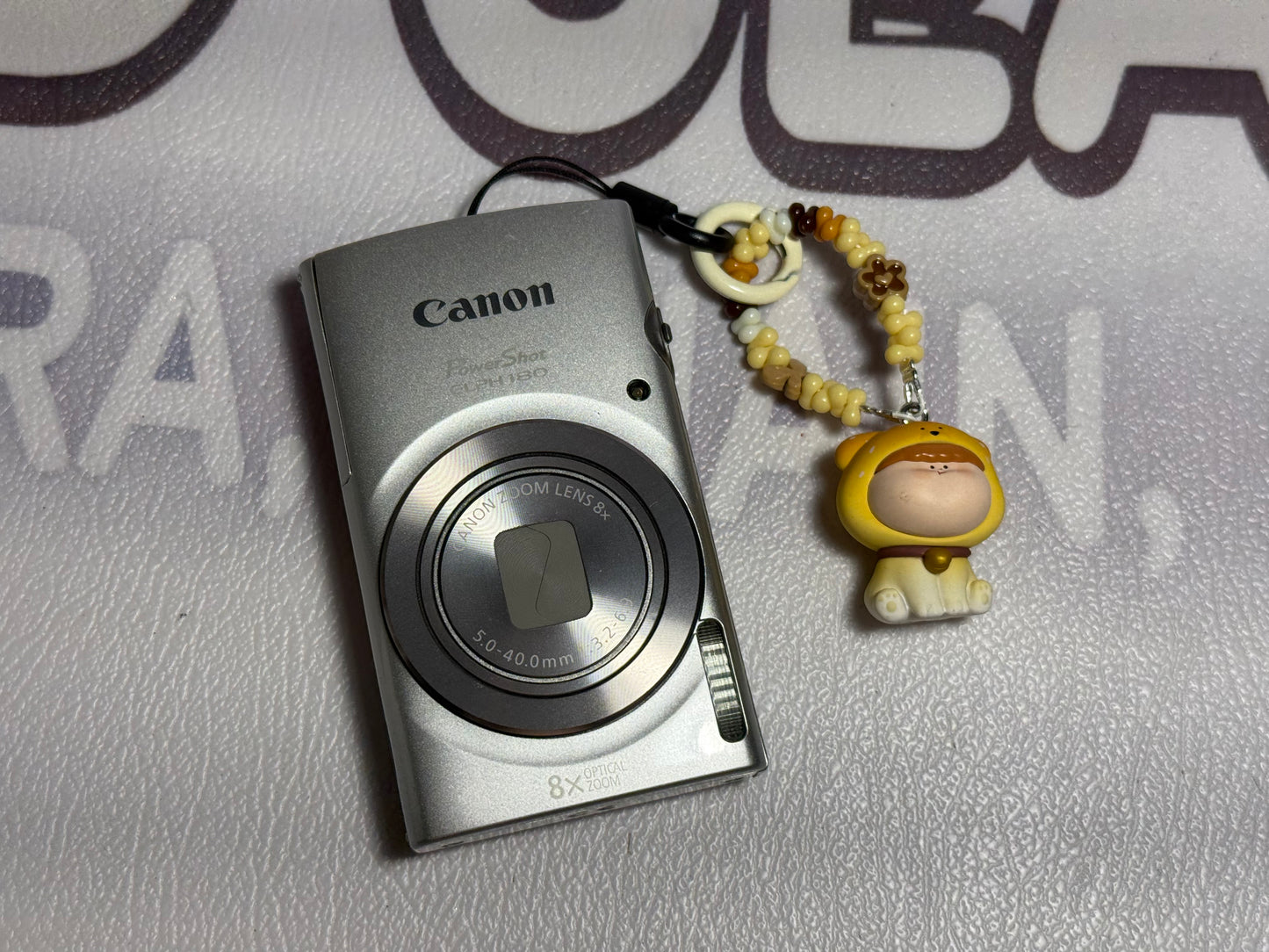 Canon PowerShot ELPH 180 20 MP 8x Zoom Digital Camera Silver