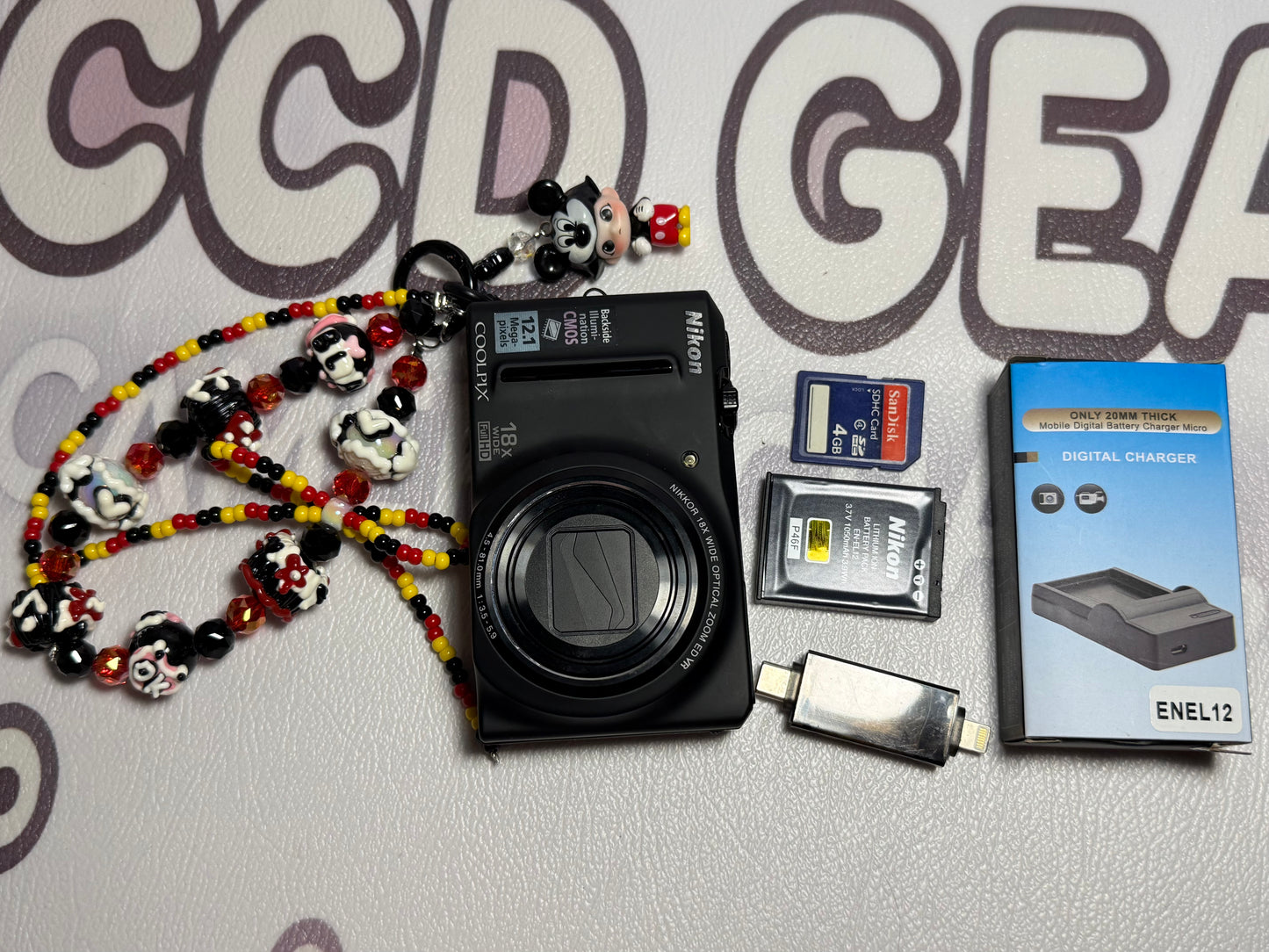 Nikon COOLPIX S9100 Black 12.1MP 18x Optical Zoom Digital Camera