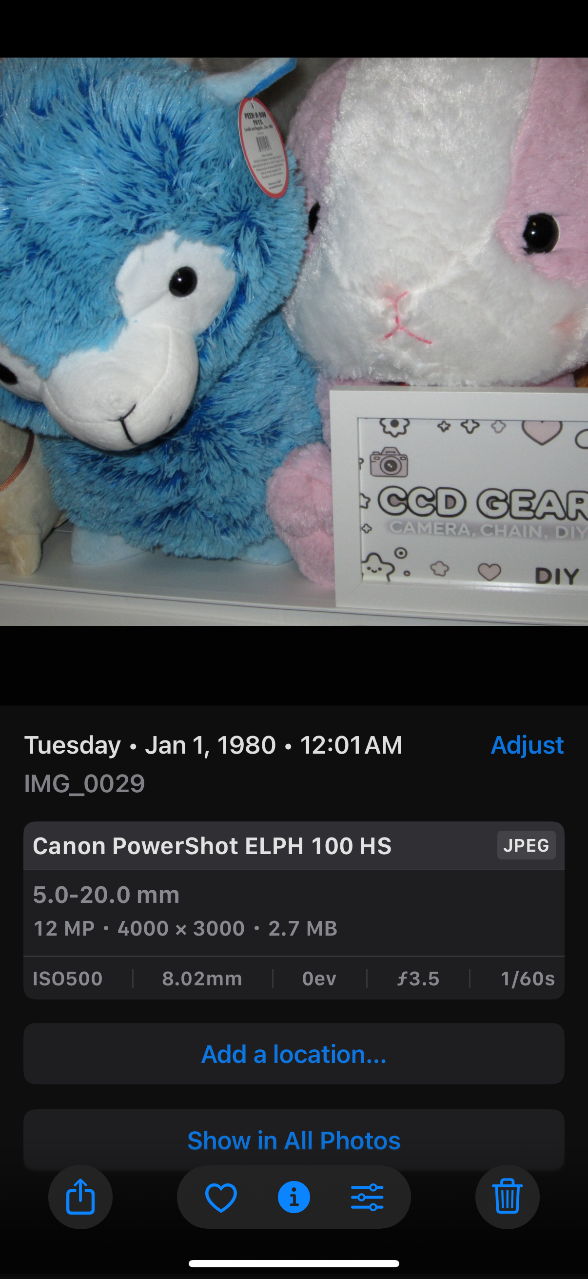 Canon PowerShot Digital ELPH 100 HS（IXUS115） IS Camera