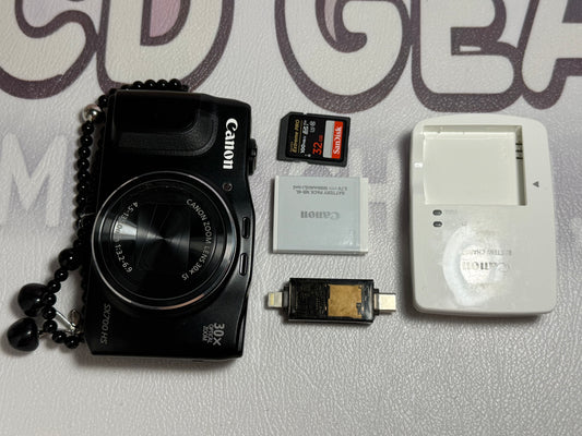 Canon PowerShot SX700 HS 16.1MP 30x Black Compact Digital Camera