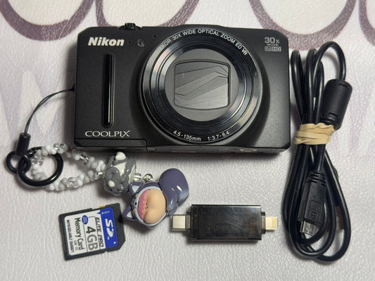 Nikon Coolpix S9700 Digital Compact Camera w/ Nikkor 30x Wide Lens