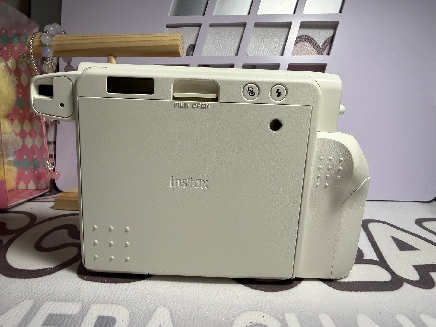Fujifilm Instax Wide 300 Instant Film Camera - White