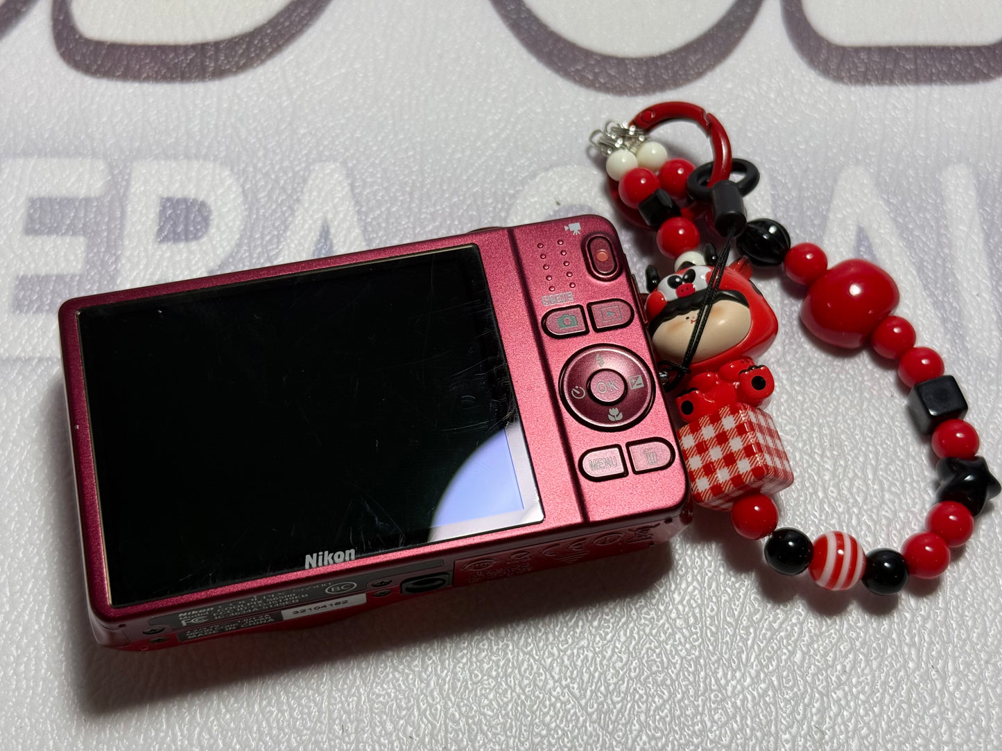Nikon Coolpix S6500 16MP 12X Zoom Digital Camera Complete Red