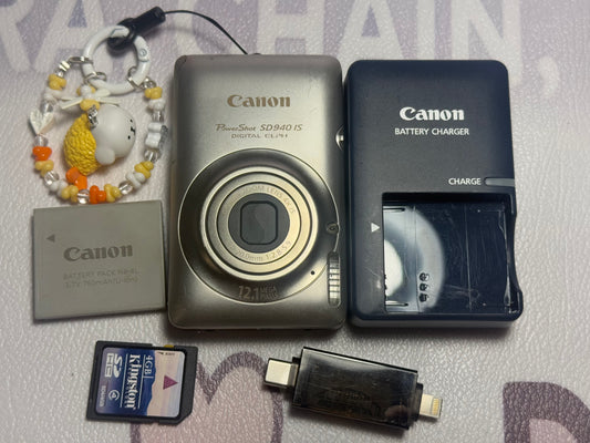 Canon SD940 （IXUS 120 IS ）12.1MP Compact Digital Camera 4X Optical Zoom