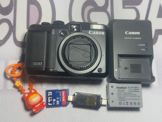 Canon PowerShot G10 10.0MP Digital Camera Black
