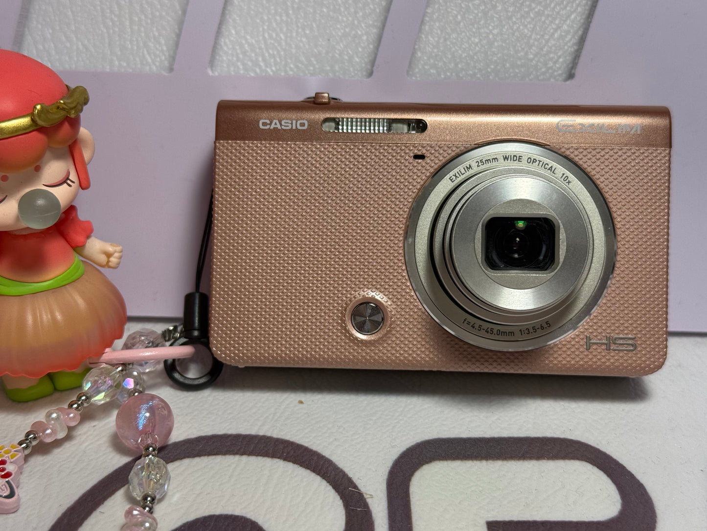 CASIO EXILIM EX-ZR50 16.1MP High Sseed Digital Camera Pink Compact