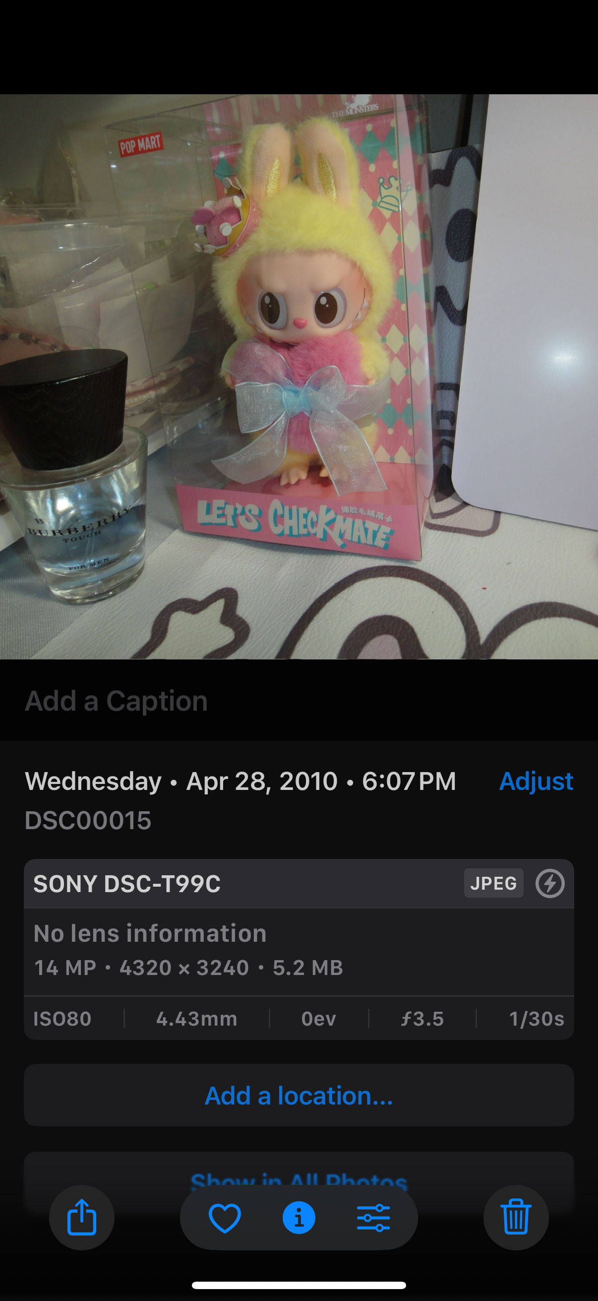 SONY DSC-T99C Digital Camera Cyber Shot