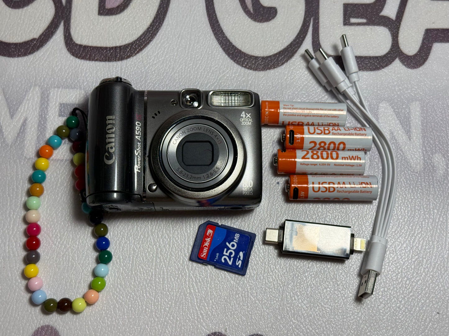 Canon PowerShot A590 IS 8.0mp 4x Optical Zoom Digital Camera