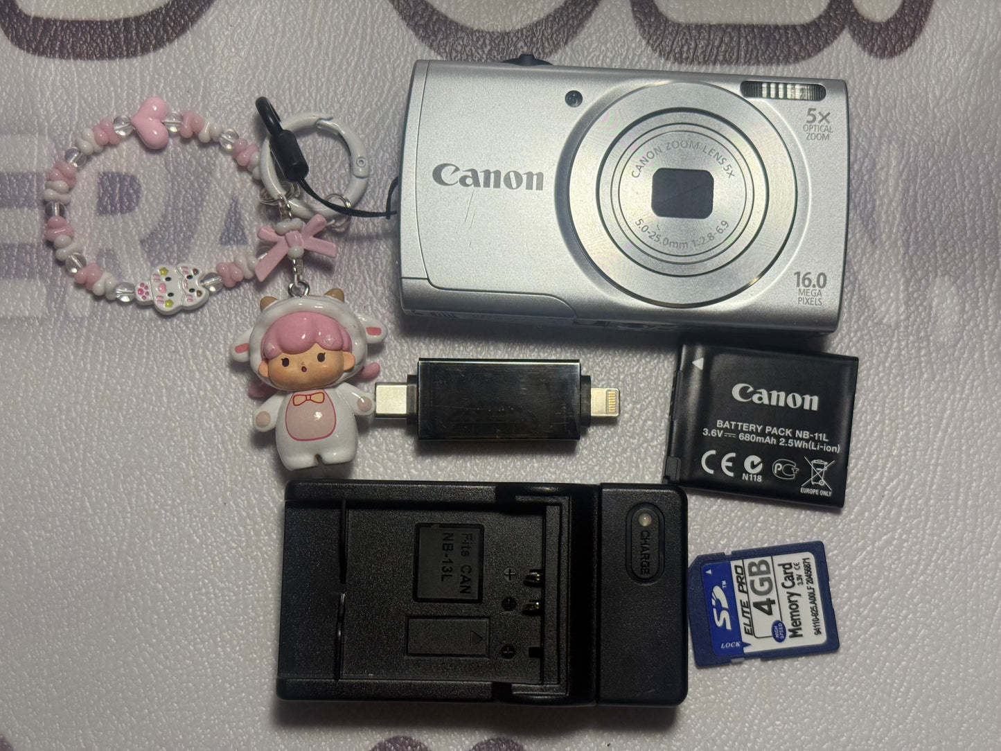 Canon PowerShot A2500 Silver Digital Camera