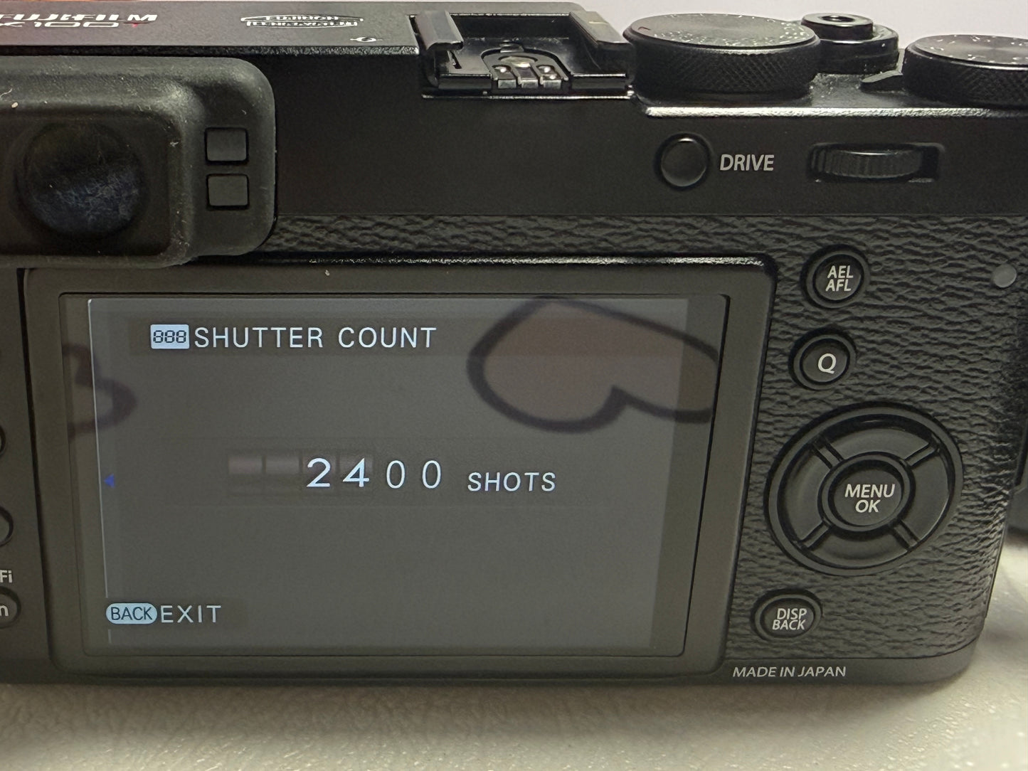 Fujifilm Fuji X100T Digital Camera Black - with accessories