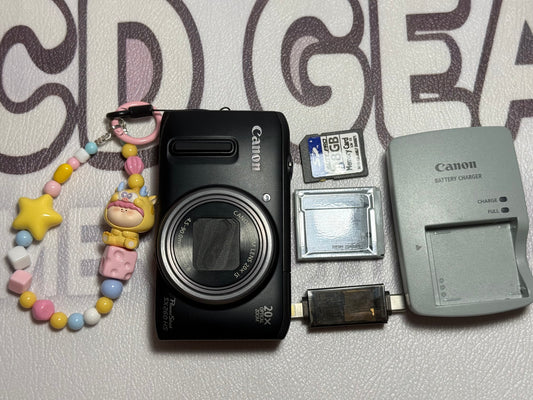 Canon PowerShot SX260 HS 12.1MP Digital Camera Black