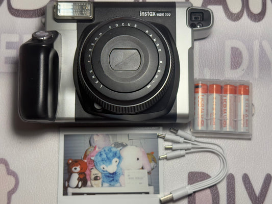 Fujifilm Instax Wide 300 Instant Film Camera Black
