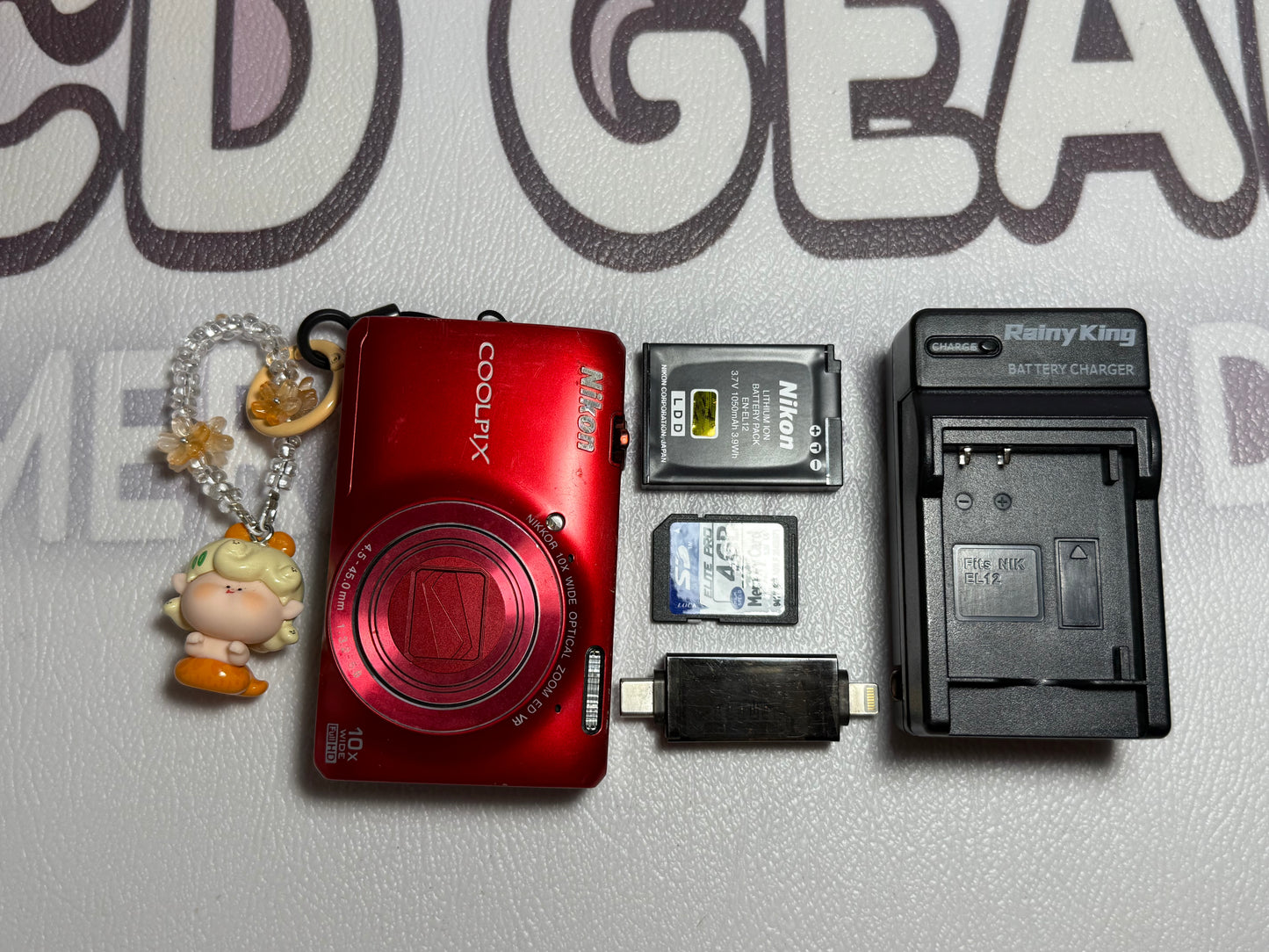 Nikon Coolpix S6300 16.0MP Digital Camera Red