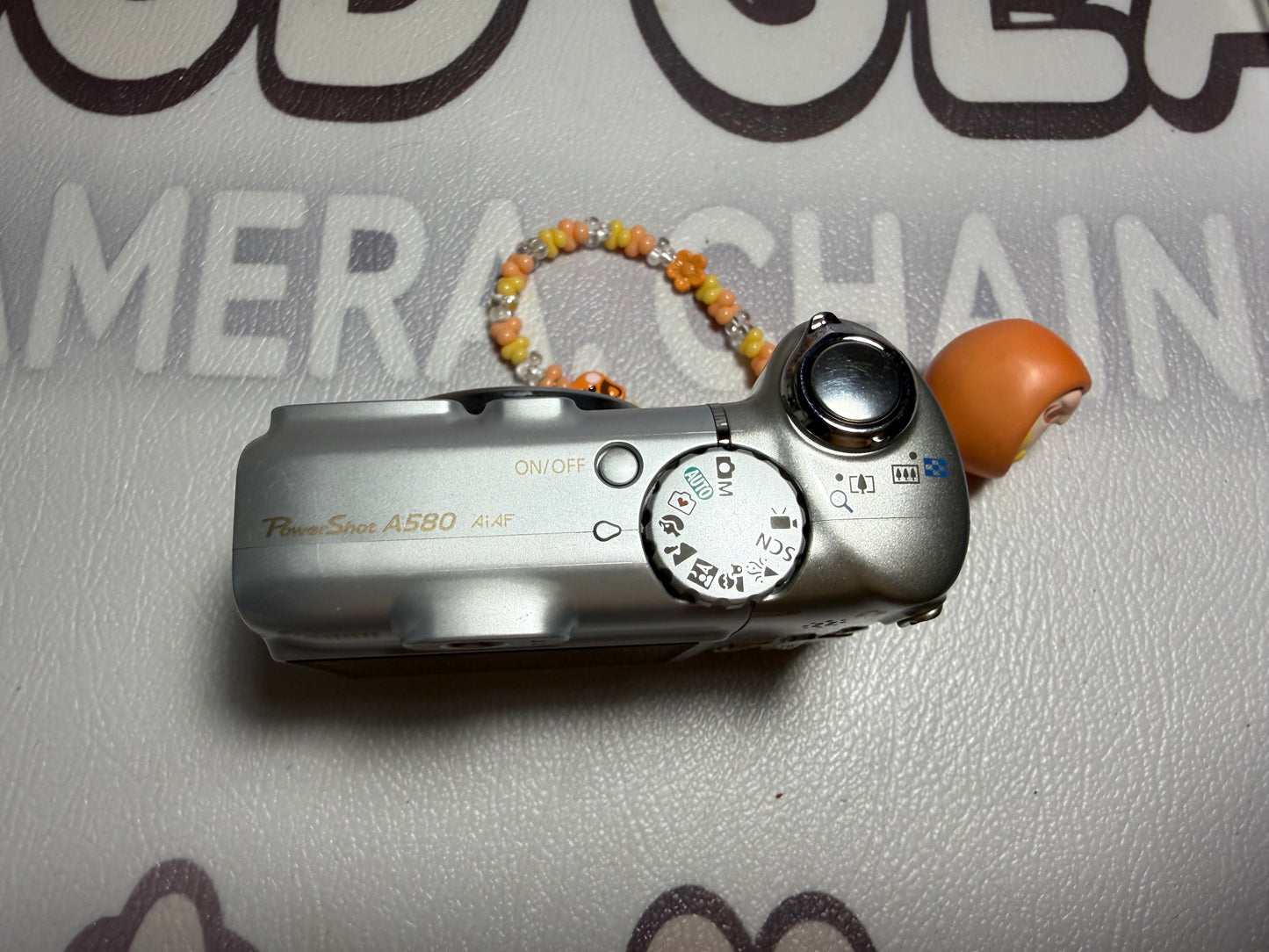 Canon PowerShot A580 8.0MP Digital Camera - Silver