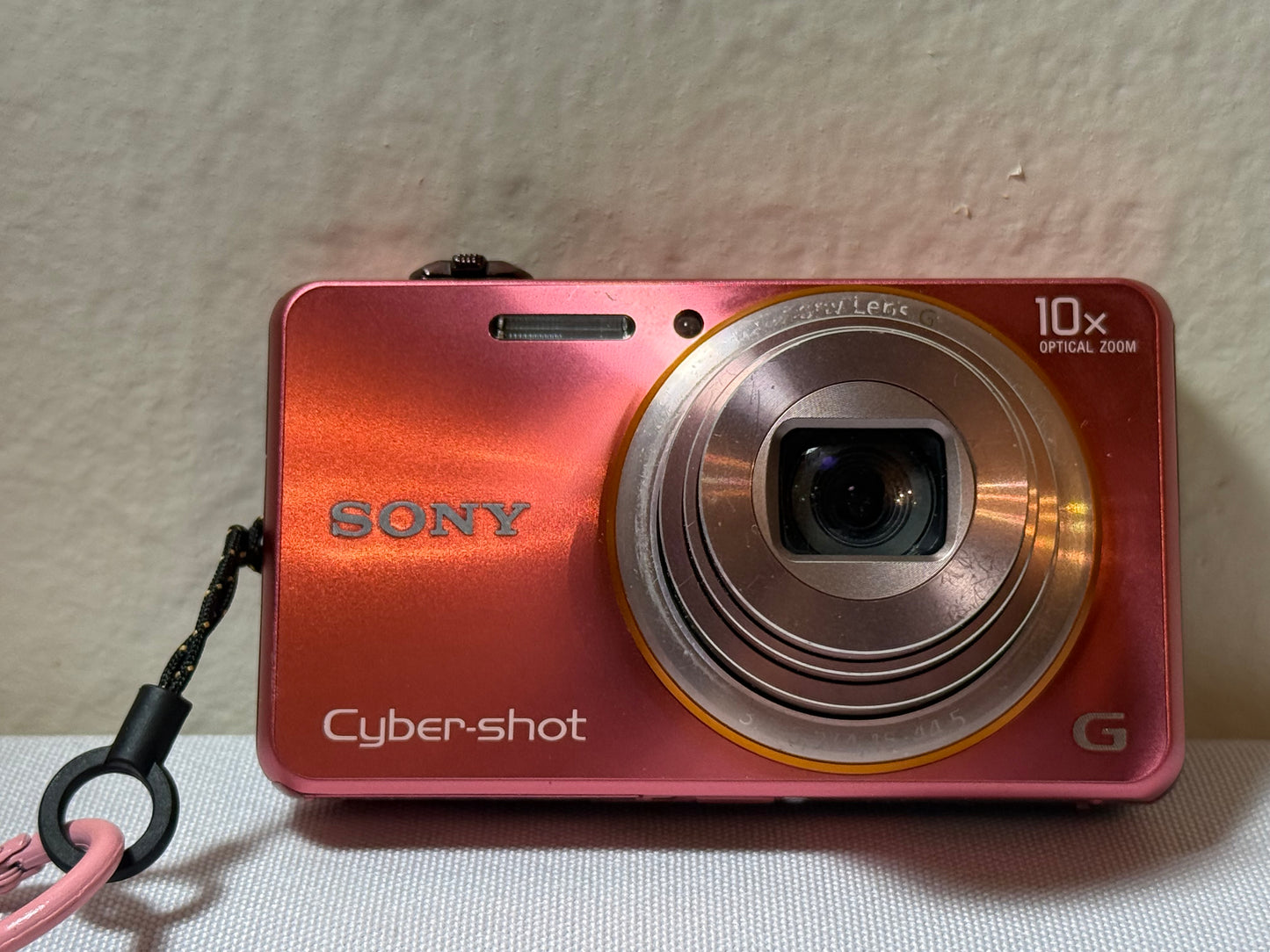 Sony Cyber-Shot DSC-WX100 Digital Camera 18.2 MP 10x Optical Zoom Pink