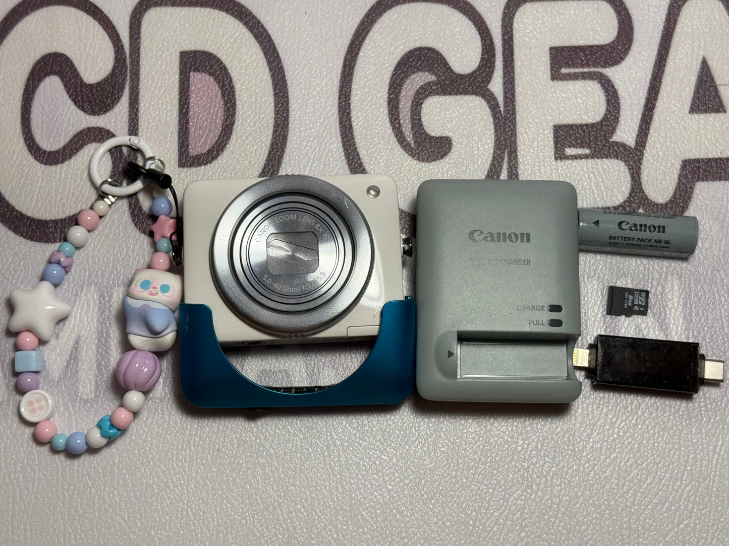 Canon PowerShot N WHITE 12.1MP 8x Zoom Compact Digital Camera