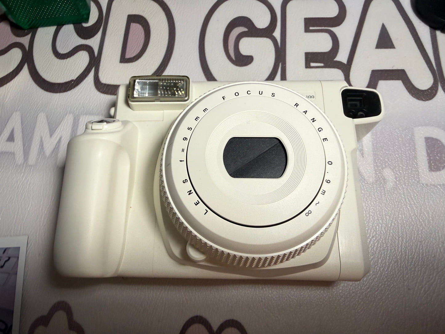 Fujifilm Instax Wide 300 Instant Film Camera - White