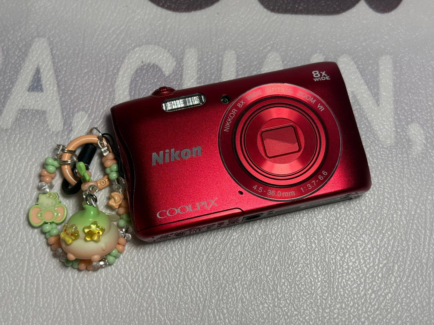 Nikon COOLPIX S3700 20.1MP Red Digital Camera