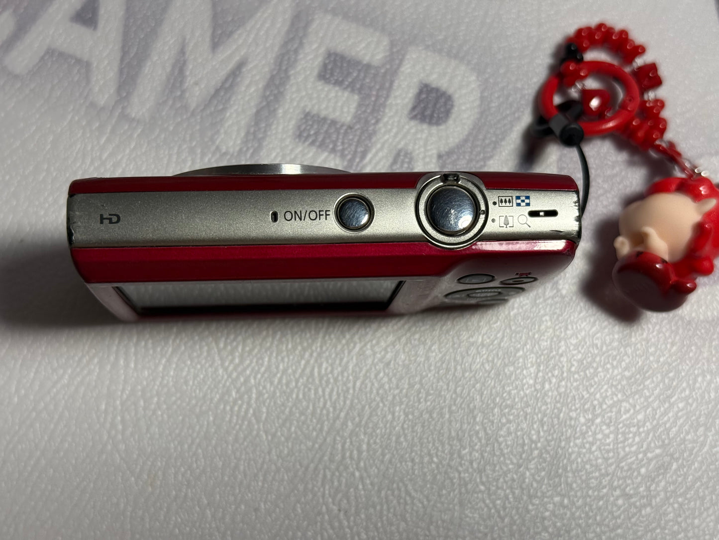 Canon PowerShot ELPH 180 20 MP 8x Zoom Digital Camera Red