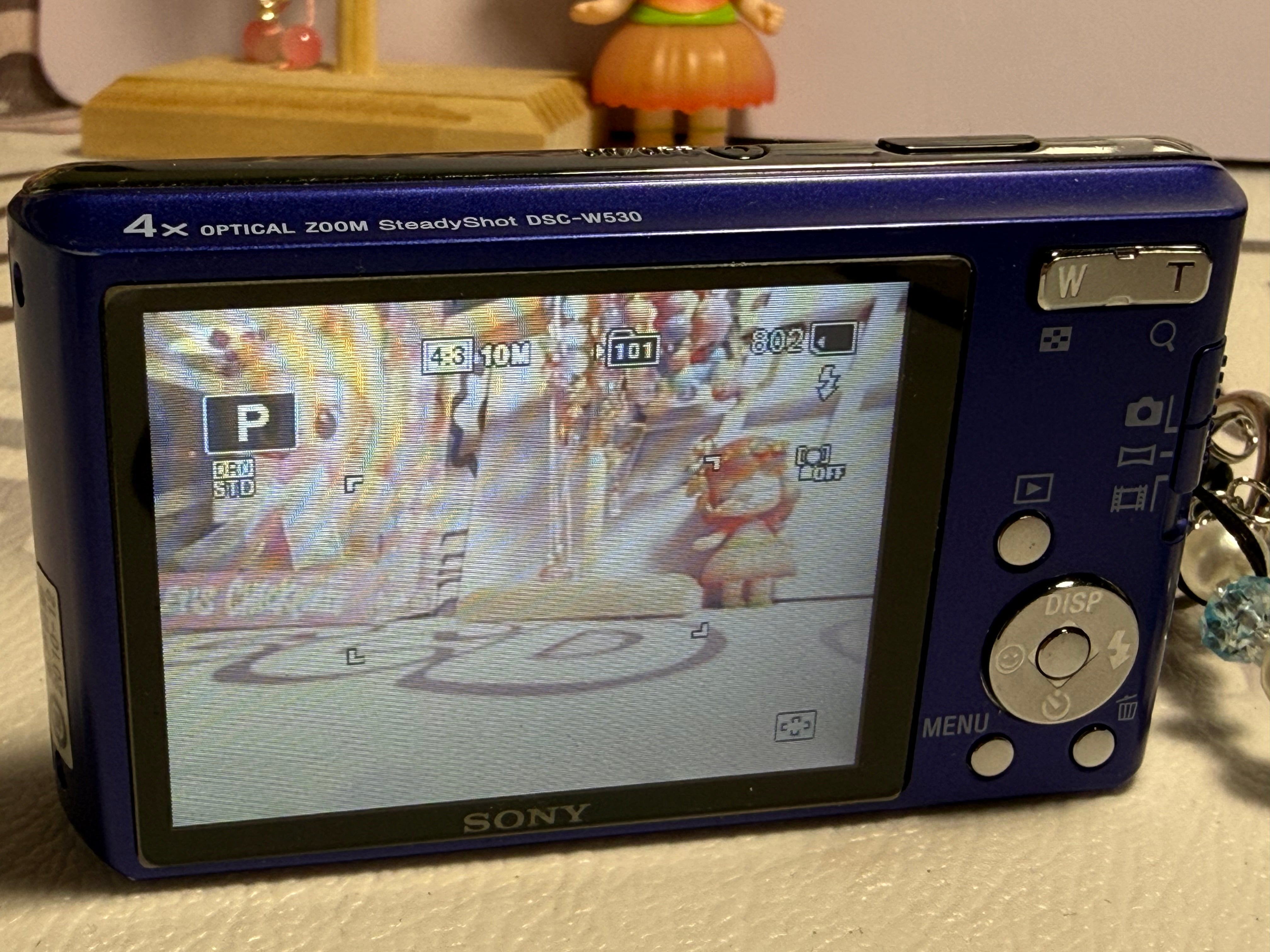 Sony Cyber Shot DSC-W530 Digital Camera - BLUE – Ccdgear