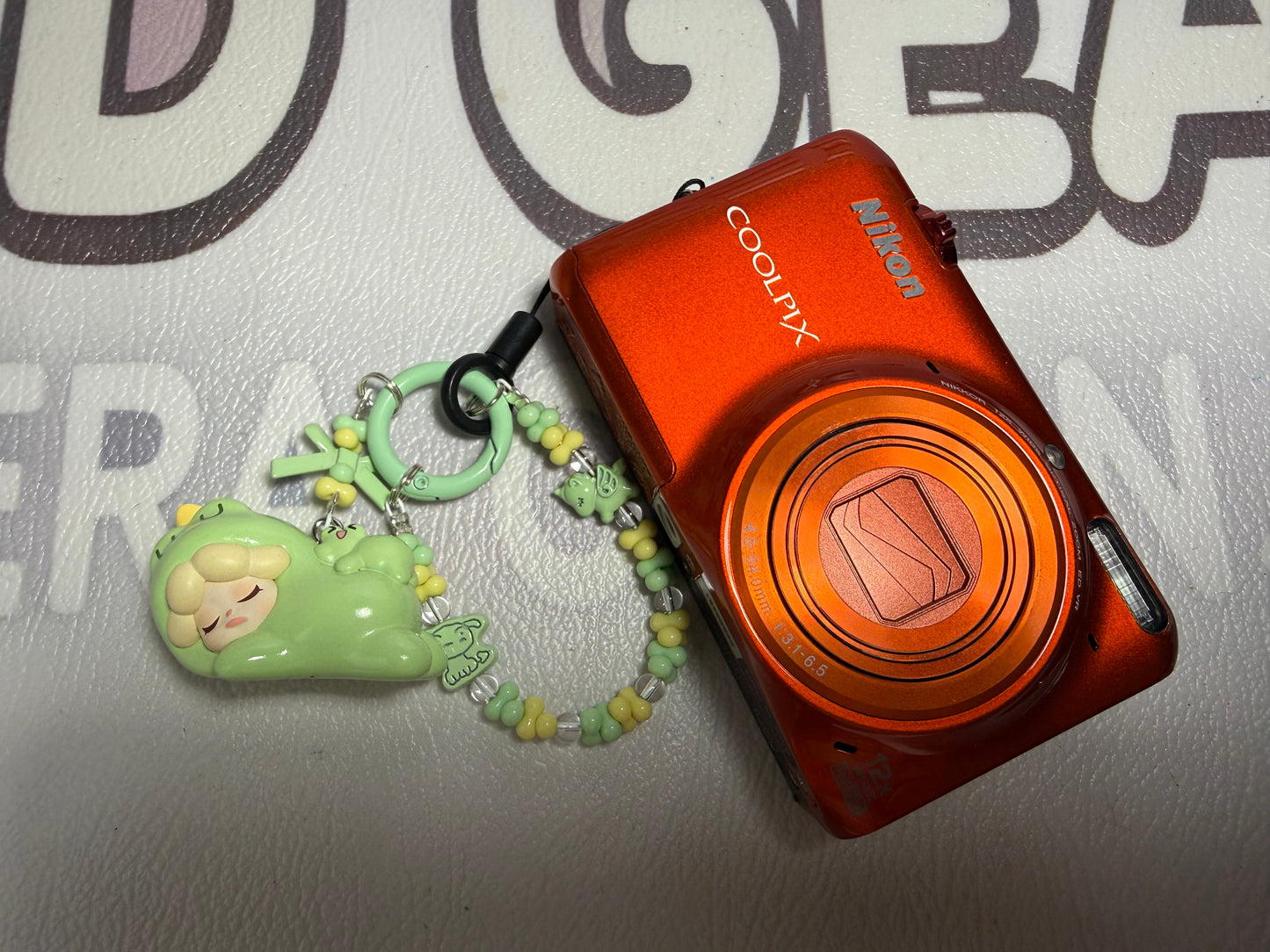Nikon Coolpix S6500 16MP 12X Zoom Digital Camera Complete Orange