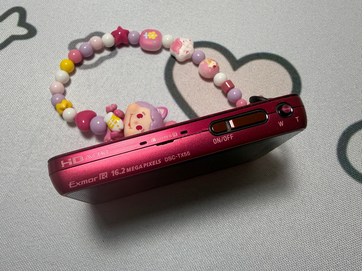 Sony Cyber-shot DSC-TX55 Pink 16.2MP Digital Camera