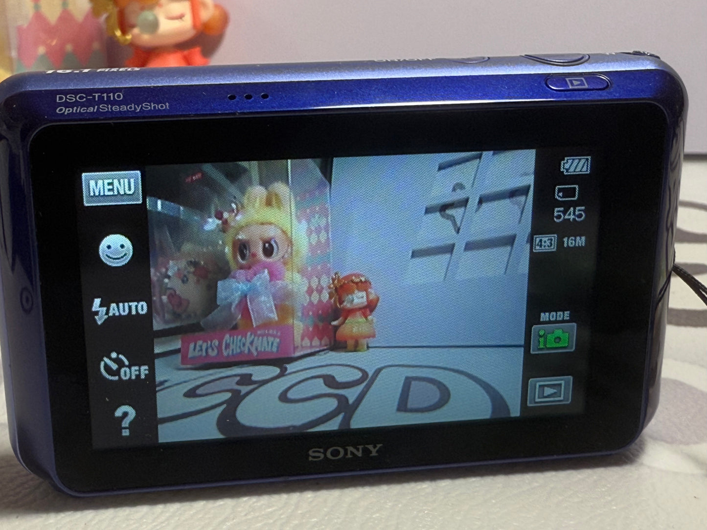 SONY DSC-T110 Digital Camera Cyber Shot （Iris Purple ）