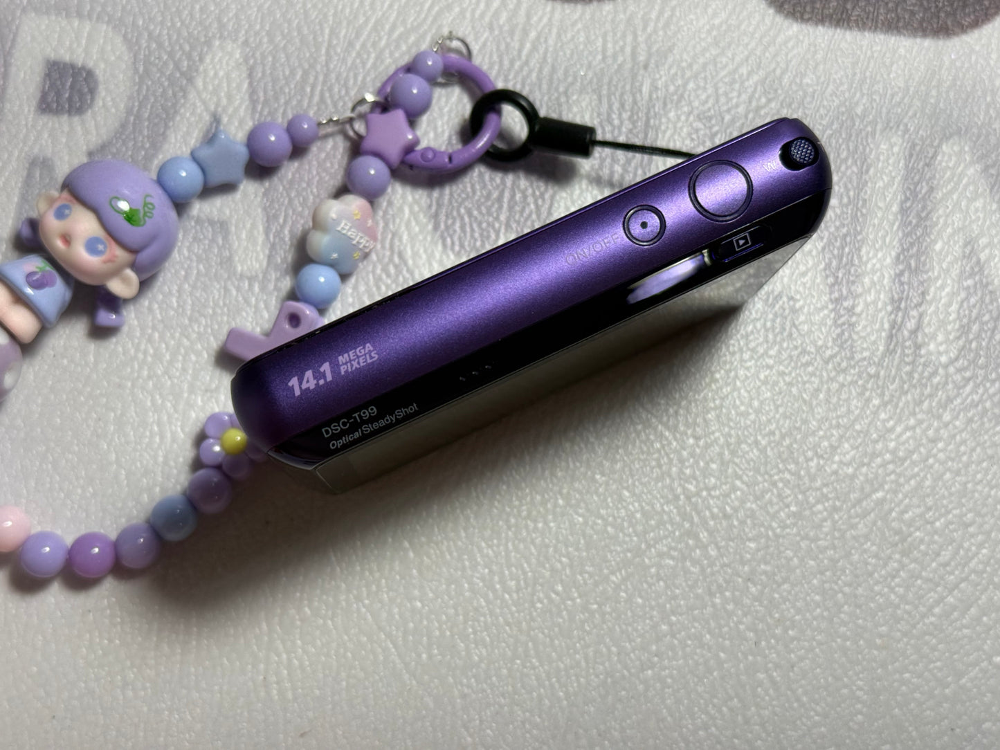 SONY DSC-T99C Digital Camera Cyber Shot Purple