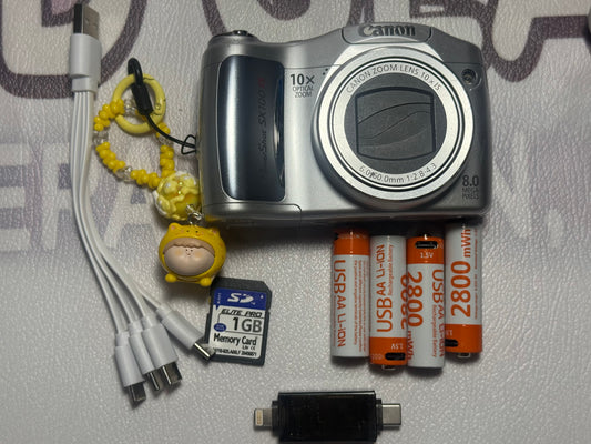 Canon PowerShot SX100 IS 8.0MP 10X Zoom Digital Camera