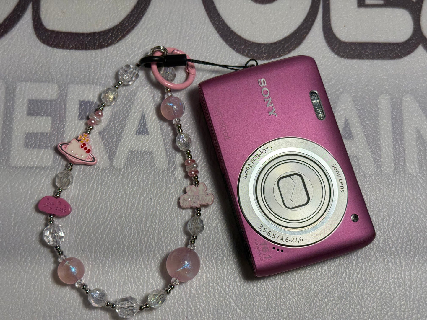 Sony Cyber Shot DSC-W670 16.1MP Digital Camera Built-in Flash - PINK
