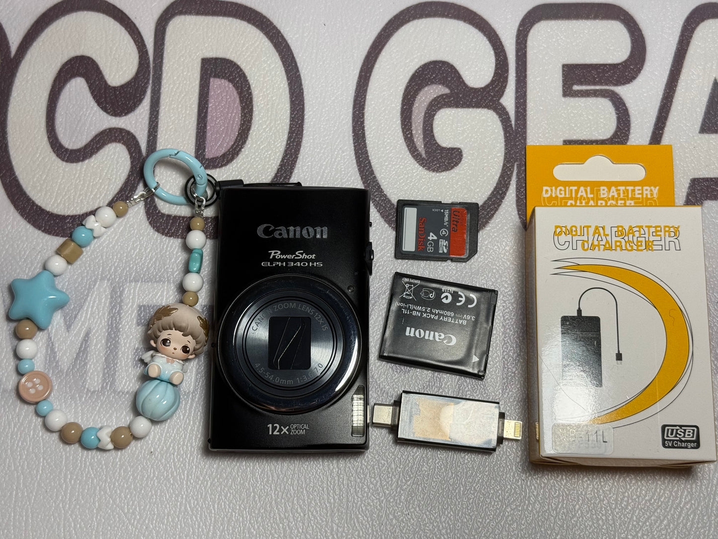 Canon PowerShot Digital ELPH 340 HS（IXUS265） IS Camera