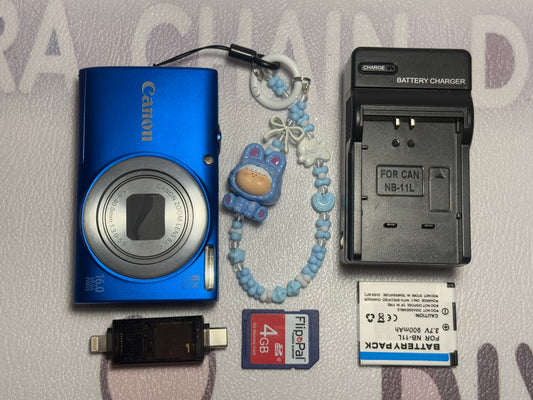 Canon PowerShot A4000 IS HD 16.0MP Digital Camera - Blue