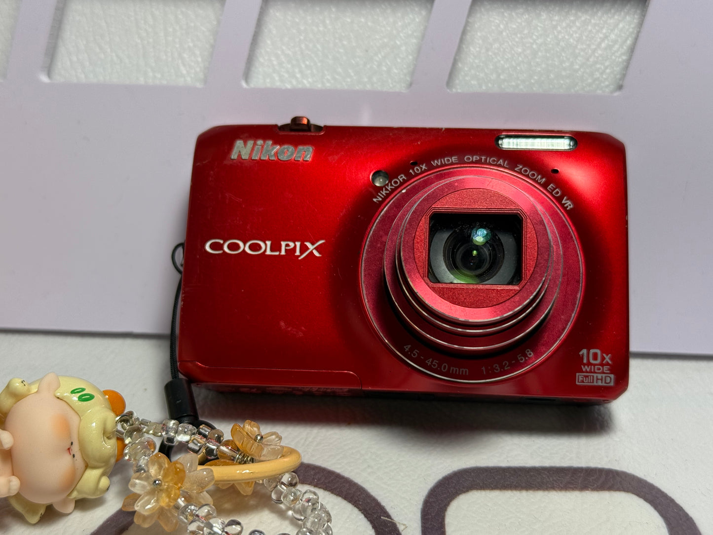Nikon Coolpix S6300 16.0MP Digital Camera Red