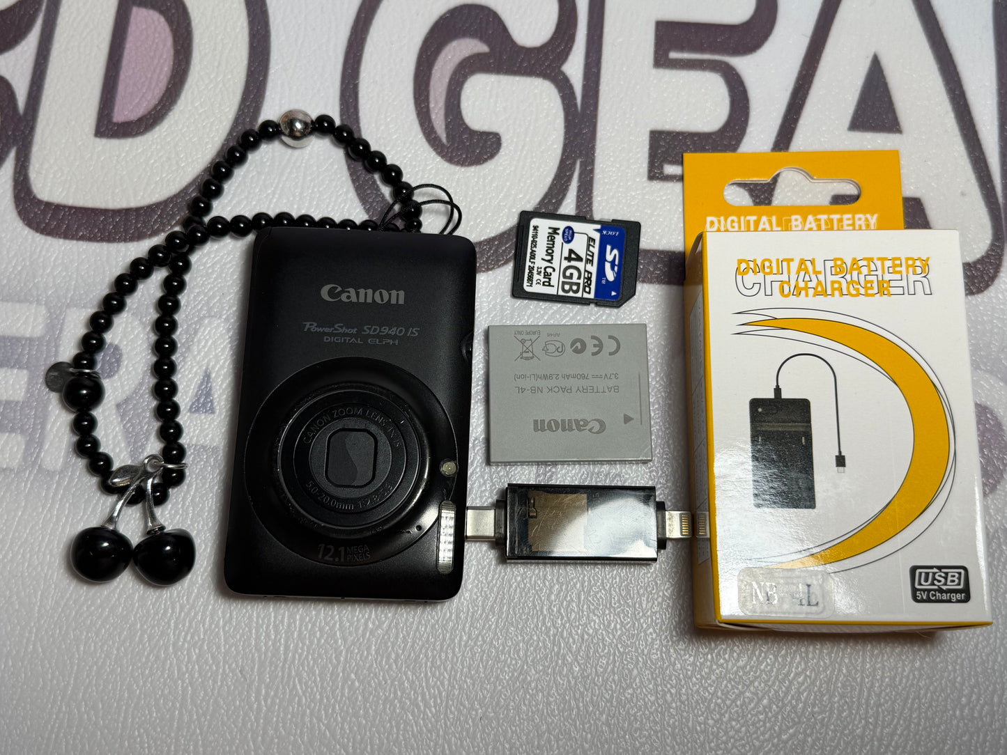 Canon SD940 （IXUS 120 IS ）12.1MP Compact Digital Camera 4X Optical Zoom