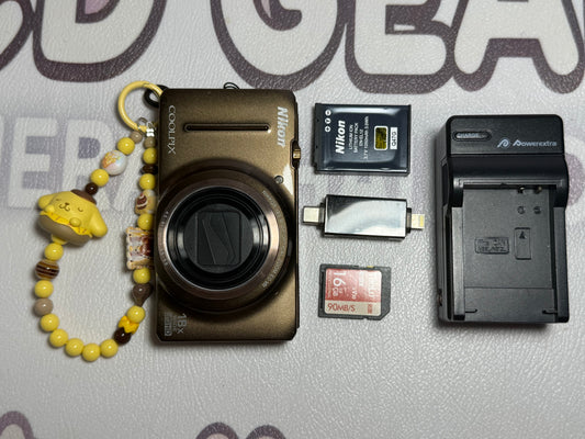 Nikon COOLPIX S9200 12.1MP 18x Optical Zoom Digital Camera